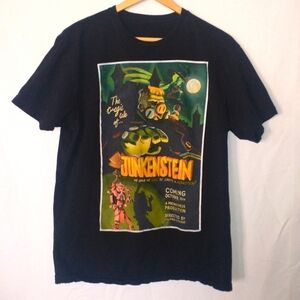 Junkenstein Gothic Horror Comic Book Graphic T-Shirt Large